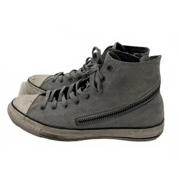 Converse x Varvatos Chuck Taylor Hi 151283C US12 Grey w/ Zip - Picture 2 of 9